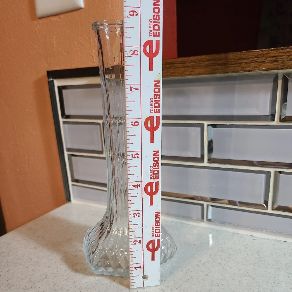 Vase for Flowers Vase for Centerpiece Vase Clear Glass Vase Bud Vase for…